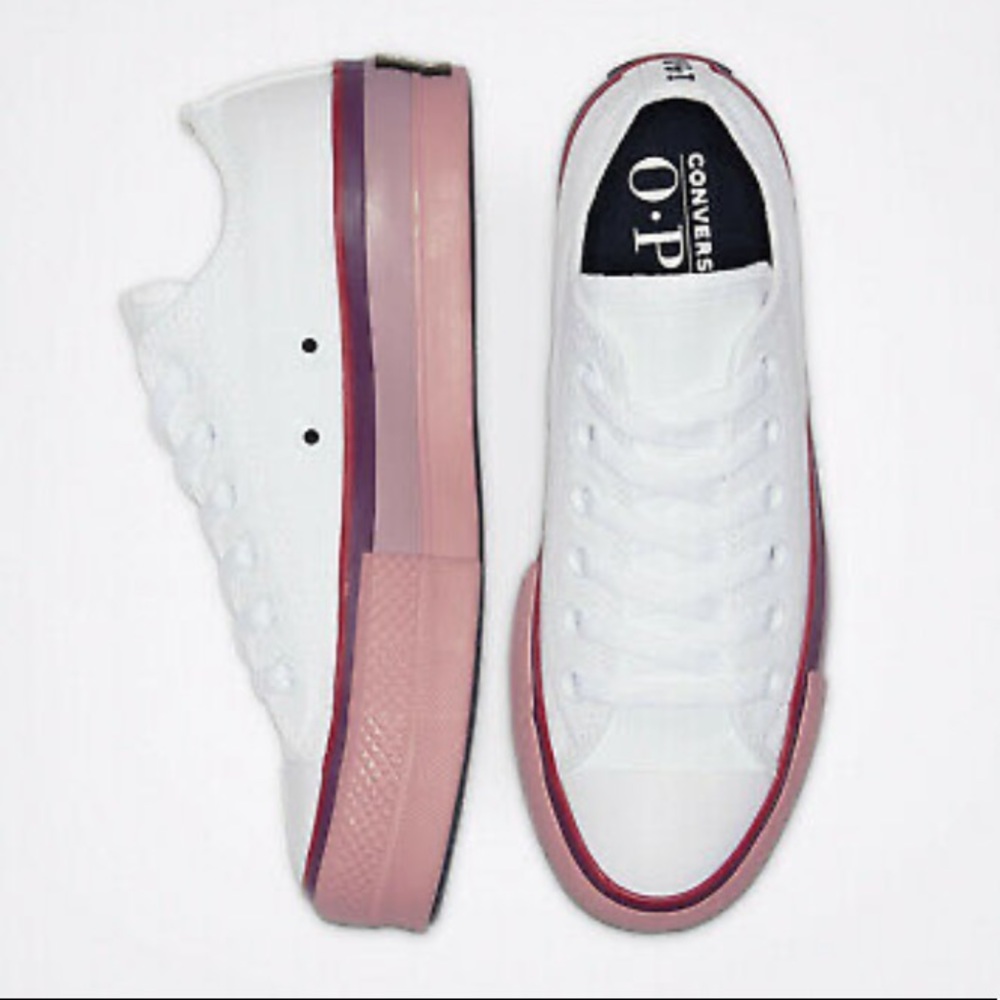 Limited edition OPI+Converse platform sneaker